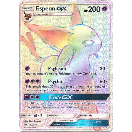 Espeon GX -Single Card-Hyper Rare [152/149]-The Pokémon Company International-Ace Cards &amp; Collectibles