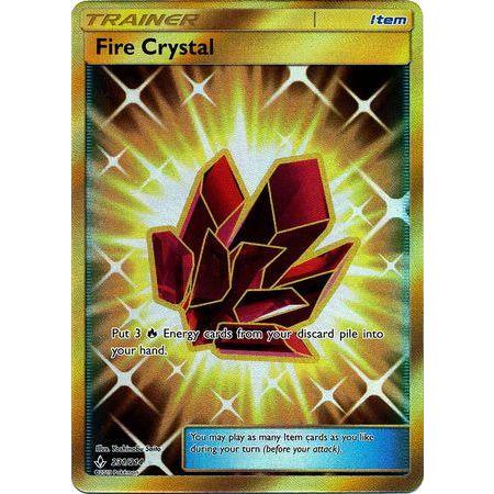 Fire Crystal -Single Card-Secret Rare [231/214]-The Pokémon Company International-Ace Cards &amp; Collectibles