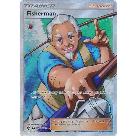 Fisherman -Single Card-Full Art Ultra Rare [SV83/SV94]-The Pokémon Company International-Ace Cards &amp; Collectibles