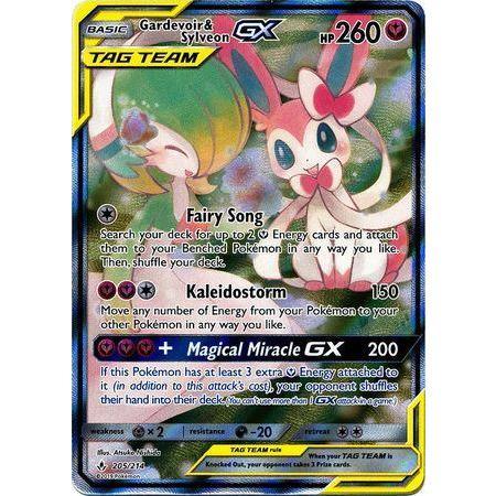 Gardevoir & Sylveon GX -Single Card-Ultra Rare [130/214]-The Pokémon Company International-Ace Cards & Collectibles