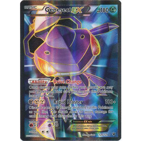 Genesect EX -Single Card-Full Art Ultra Rare [120/124]-The Pokémon Company International-Ace Cards &amp; Collectibles