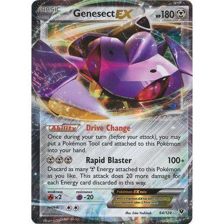 Genesect EX -Single Card-Ultra Rare [64/124]-The Pokémon Company International-Ace Cards &amp; Collectibles