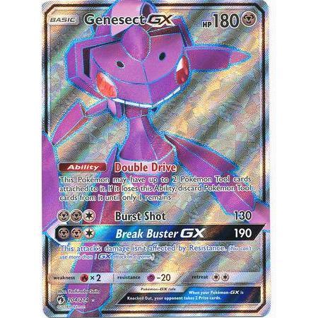 Genesect GX -Single Card-Full Art Ultra Rare [204/214]-The Pokémon Company International-Ace Cards &amp; Collectibles