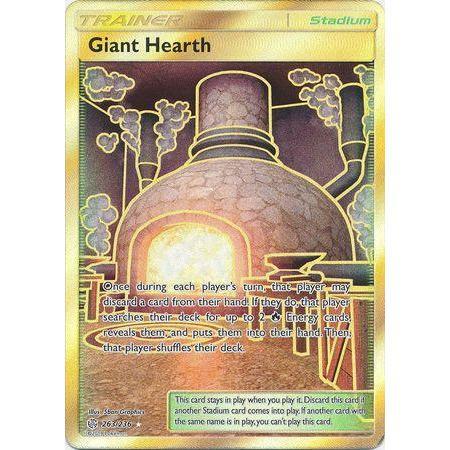 Giant Hearth -Single Card-Secret Rare [263/236]-The Pokémon Company International-Ace Cards &amp; Collectibles