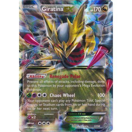 Giratina EX -Single Card-Ultra Rare [57/98]-The Pokémon Company International-Ace Cards & Collectibles