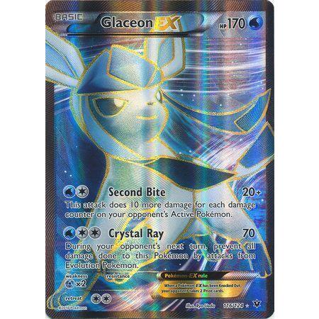 Glaceon EX -Single Card-Full Art Ultra Rare [116/124]-The Pokémon Company International-Ace Cards &amp; Collectibles
