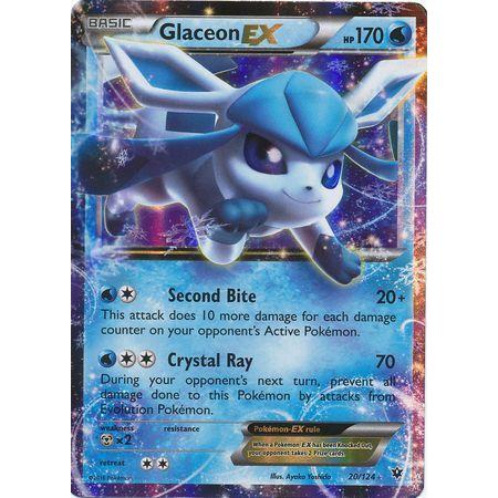 Glaceon EX -Single Card-Ultra Rare [20/124]-The Pokémon Company International-Ace Cards &amp; Collectibles