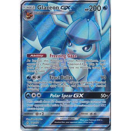Glaceon GX -Single Card-Hyper Rare [159/156]-The Pokémon Company International-Ace Cards & Collectibles