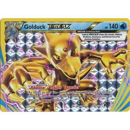 rare break pokemon cards Golduck Break -Single Card