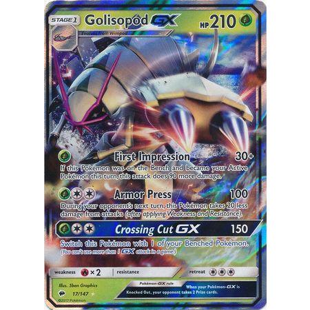 Golisopod GX -Single Card-Ultra Rare [17/147]-The Pokémon Company International-Ace Cards &amp; Collectibles