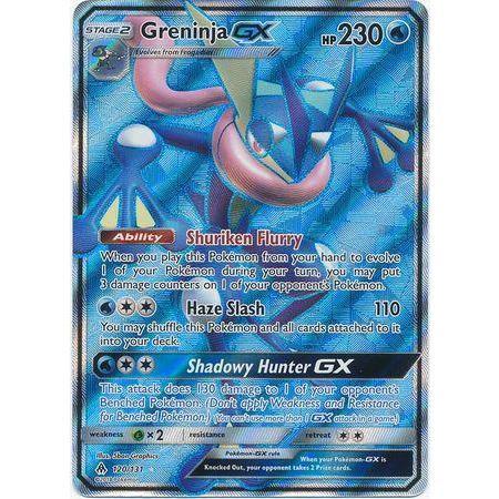 Greninja GX -Single Card-Full Art Ultra Rare [120/131]-The Pokémon Company International-Ace Cards &amp; Collectibles