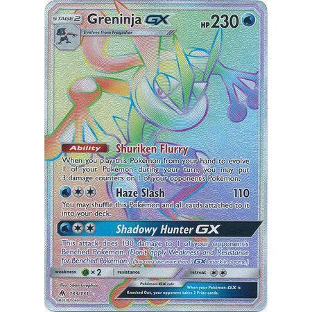 Greninja GX -Single Card-Hyper Rare [133/131]-The Pokémon Company International-Ace Cards &amp; Collectibles