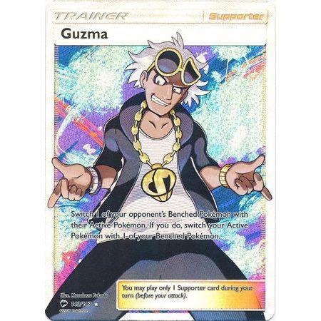 Guzma -Single Card-Full Art Ultra Rare [143/147]-The Pokémon Company International-Ace Cards &amp; Collectibles