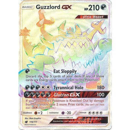 Guzzlord GX -Single Card-Hyper Rare [116/111]-The Pokémon Company International-Ace Cards & Collectibles