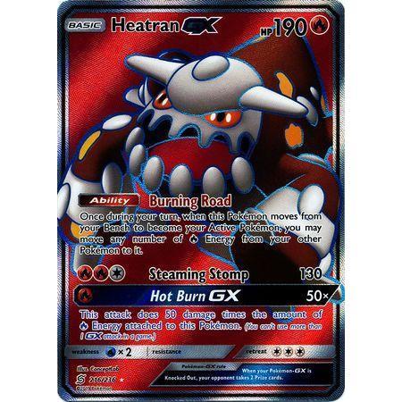 Heatran GX -Single Card-Full Art Ultra Rare [216/236]-The Pokémon Company International-Ace Cards &amp; Collectibles