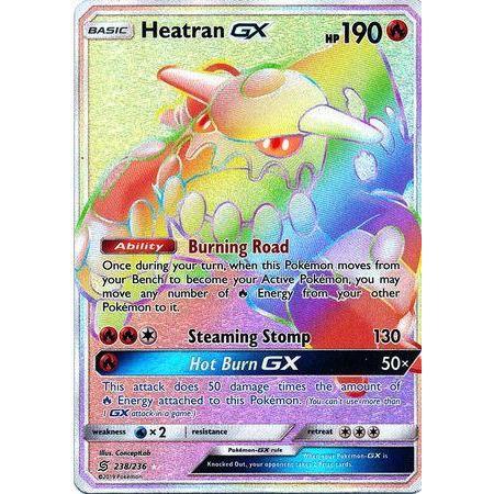 Heatran GX -Single Card-Hyper Rare [238/236]-The Pokémon Company International-Ace Cards & Collectibles