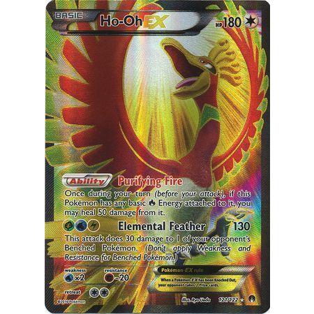 Ho-Oh EX -Single Card-Full Art Ultra Rare [121/122]-The Pokémon Company International-Ace Cards &amp; Collectibles