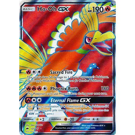 Ho-Oh GX -Single Card-Full Art Ultra Rare [131/147]-The Pokémon Company International-Ace Cards &amp; Collectibles
