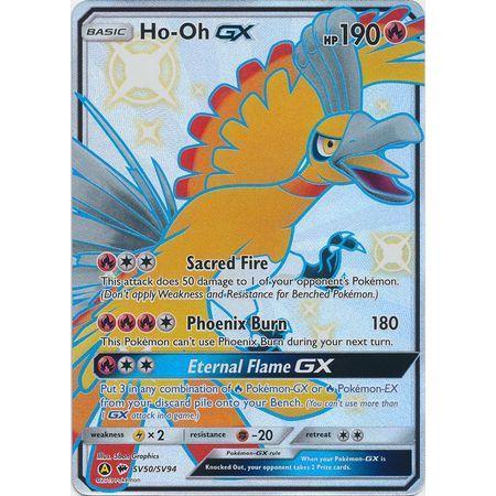Ho-Oh GX -Single Card-Shiny Ultra Rare [SV50/SV94]-The Pokémon Company International-Ace Cards &amp; Collectibles