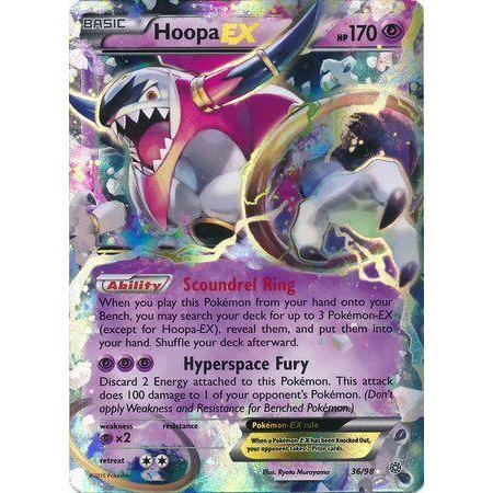 Hoopa EX -Single Card-Ultra Rare [36/98]-The Pokémon Company International-Ace Cards & Collectibles