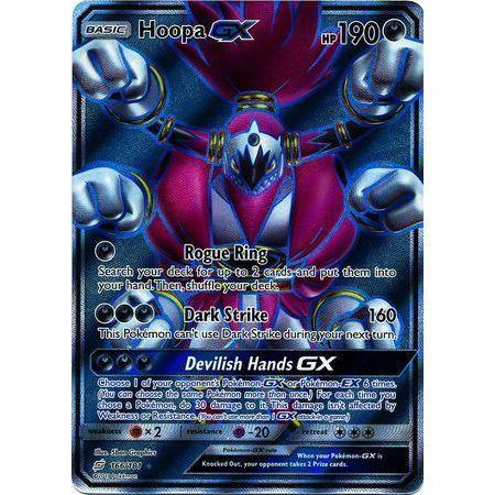 Hoopa GX -Single Card-Full Art Ultra Rare [166/181]-The Pokémon Company International-Ace Cards &amp; Collectibles