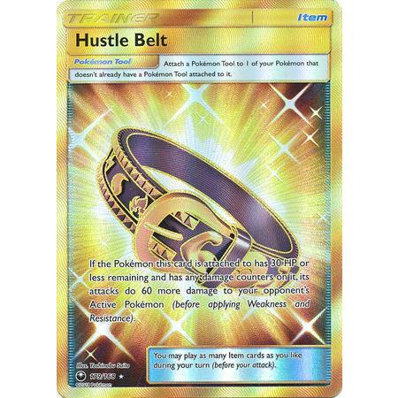 Hustle Belt -Single Card-Secret Rare [179/168]-The Pokémon Company International-Ace Cards &amp; Collectibles
