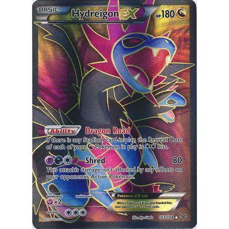 Hydreigon EX -Single Card-Full Art Ultra Rare [103/108]-The Pokémon Company International-Ace Cards &amp; Collectibles