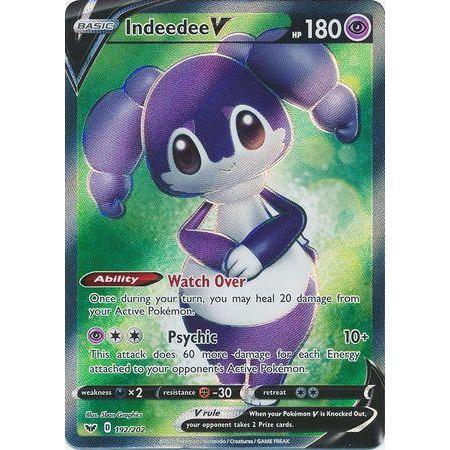Indeedee V -Single Card-Full Art Ultra Rare [192/202]-The Pokémon Company International-Ace Cards & Collectibles