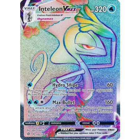 Inteleon VMAX -Single Card-Secret Rare [195/192]-The Pokémon Company International-Ace Cards & Collectibles