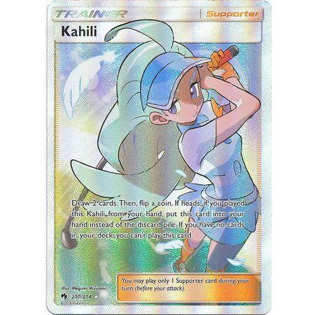 Kahili -Single Card-Full Art Ultra Rare [210/214]-The Pokémon Company International-Ace Cards &amp; Collectibles