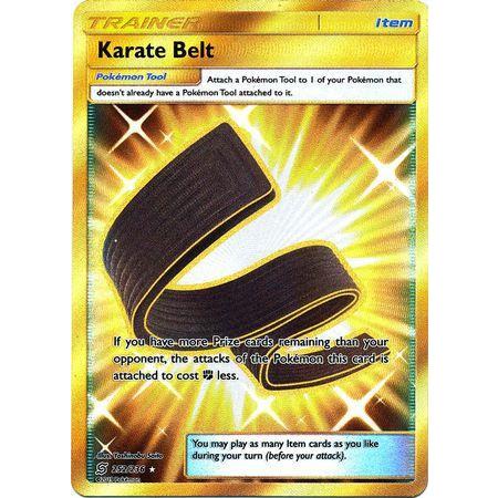 Karate Belt -Single Card-Secret Rare [252/236]-The Pokémon Company International-Ace Cards &amp; Collectibles