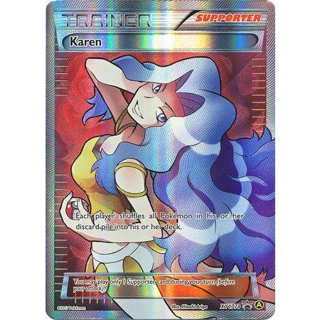 Karen -Single Card-Alternate Art (Promo) [XY177a]-The Pokémon Company International-Ace Cards &amp; Collectibles