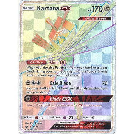 Kartana GX -Single Card-Hyper Rare [117/111]-The Pokémon Company International-Ace Cards & Collectibles