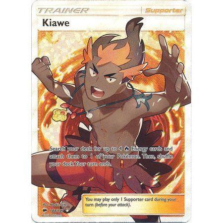 Kiawe -Single Card-Full Art Ultra Rare [144/147]-The Pokémon Company International-Ace Cards &amp; Collectibles