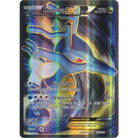 Kingdra EX -Single Card-Full Art Ultra Rare [122/124]-The Pokémon Company International-Ace Cards &amp; Collectibles