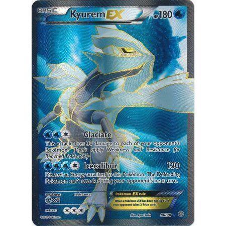 Kyurem EX -Single Card-Full Art Ultra Rare [86/98]-The Pokémon Company International-Ace Cards &amp; Collectibles
