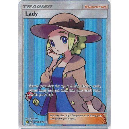 Lady -Single Card-Full Art Ultra Rare [SV86/SV94]-The Pokémon Company International-Ace Cards &amp; Collectibles