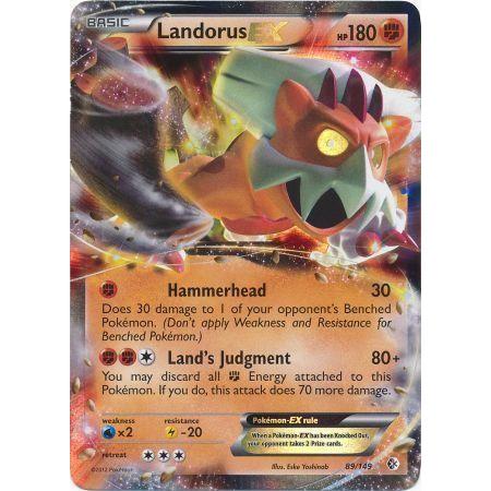 Landorus EX -Single Card-Ultra Rare [89/149]-The Pokémon Company International-Ace Cards &amp; Collectibles