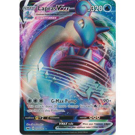 Lapras VMAX -Single Card-Ultra Rare [50/202]-The Pokémon Company International-Ace Cards &amp; Collectibles