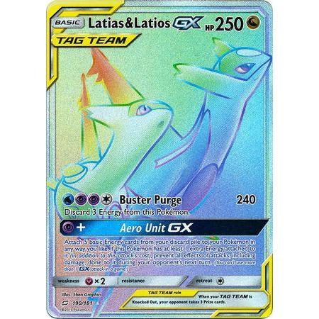 Latias & Latios GX -Single Card-Ultra Rare [113/181]-The Pokémon Company International-Ace Cards & Collectibles
