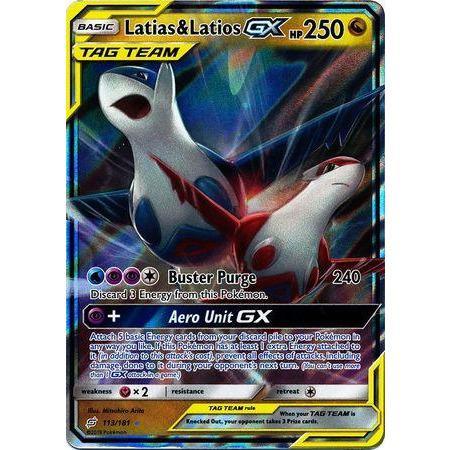 Latias &amp; Latios GX -Single Card-Ultra Rare [113/181]-The Pokémon Company International-Ace Cards &amp; Collectibles