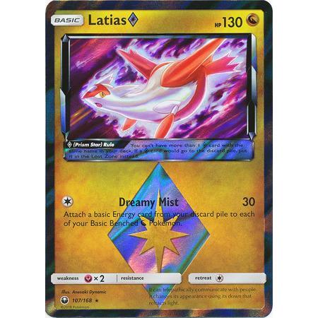 Latias Prism Star -Single Card-Holo Rare [107/168]-The Pokémon Company International-Ace Cards &amp; Collectibles