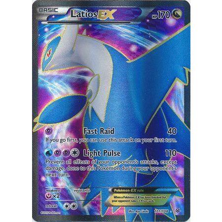 Latios EX -Single Card-Full Art Ultra Rare [101/108]-The Pokémon Company International-Ace Cards &amp; Collectibles