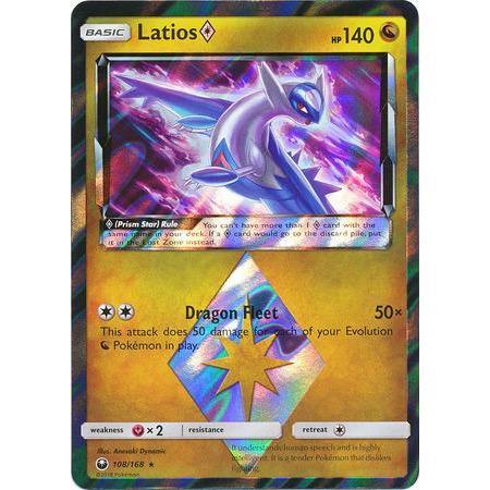 Latios Prism Star -Single Card-Holo Rare [108/168]-The Pokémon Company International-Ace Cards &amp; Collectibles