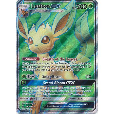 Leafeon GX -Single Card-Full Art Ultra Rare [139/156]-The Pokémon Company International-Ace Cards &amp; Collectibles