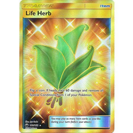 Life Herb -Single Card-Secret Rare [180/168]-The Pokémon Company International-Ace Cards &amp; Collectibles