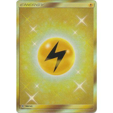 Lightning Energy -Single Card-Secret Rare [168/145]-The Pokémon Company International-Ace Cards &amp; Collectibles