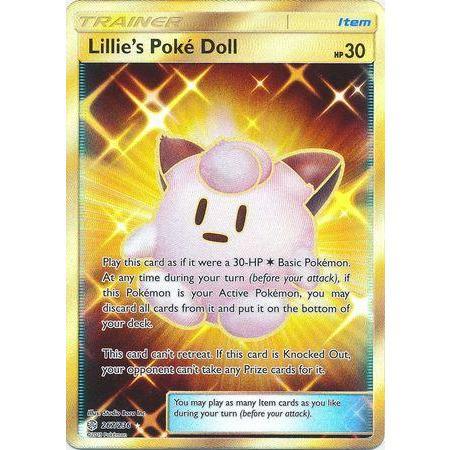 Lillie&#39;s Poké Doll -Single Card-Secret Rare [267/236]-The Pokémon Company International-Ace Cards &amp; Collectibles