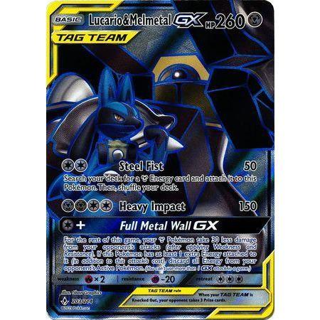 Lucario & Melmetal GX -Single Card-Ultra Rare [120/214]-The Pokémon Company International-Ace Cards & Collectibles