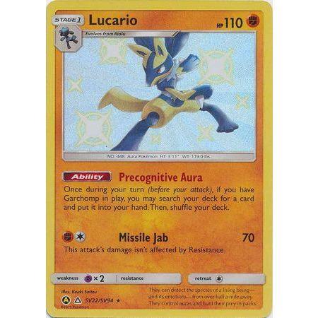 Lucario -Single Card-Shiny Rare [SV22/SV94]-The Pokémon Company International-Ace Cards &amp; Collectibles